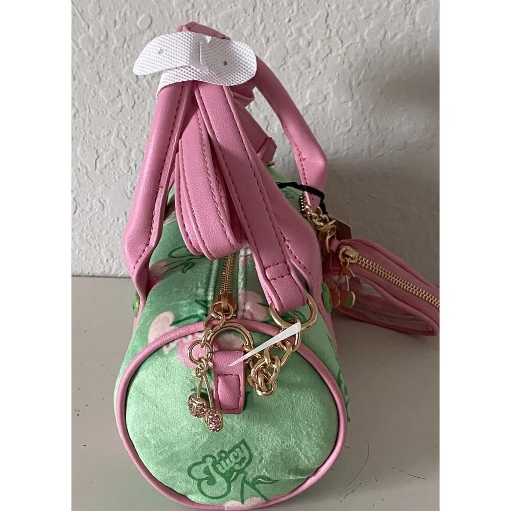 Juicy Couture Retro Cherry Mini Bag Retro Green Multi Barrel Crossbody‎ Gelato